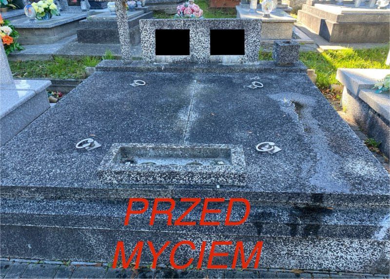 Nagrobek · przed